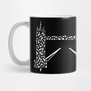 Tower Bridge in London, England Maze & Labyrinth Mug